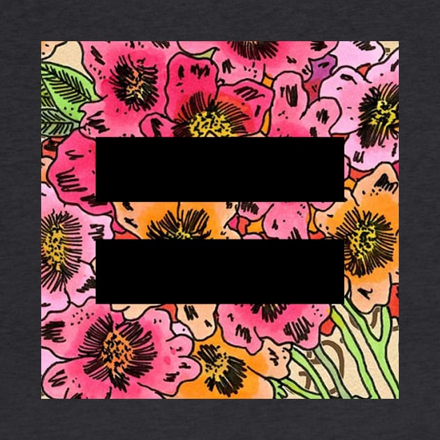 Floral Equality Shirt 3 by silversurfer2000